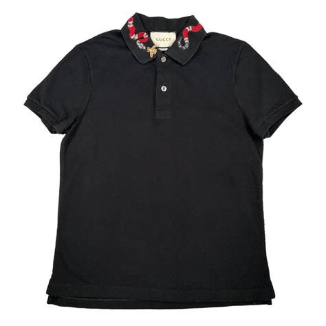 gucci polo men|Gucci polo snake collar.